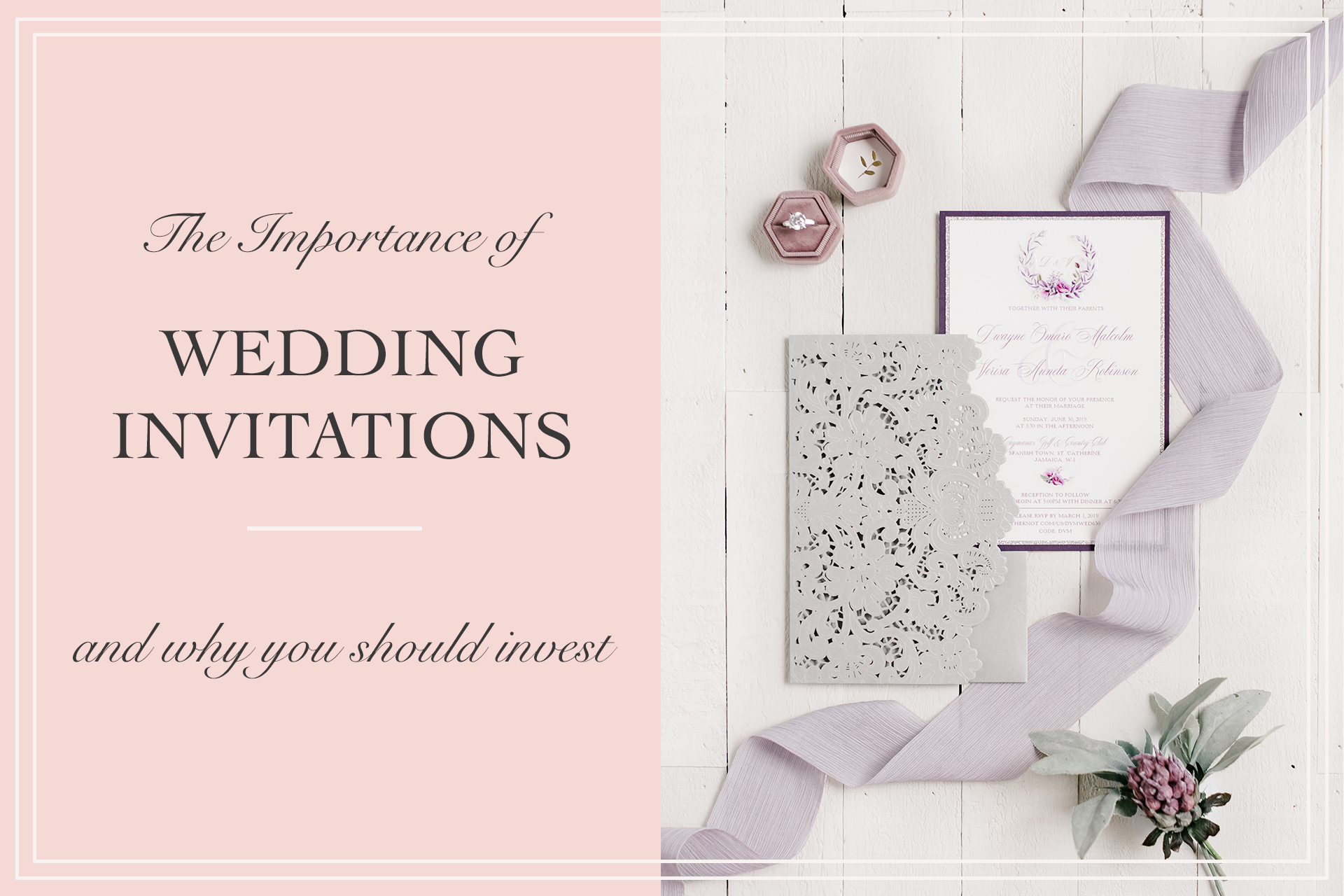 Why Wedding Invitations are Important - broadriverblog.com