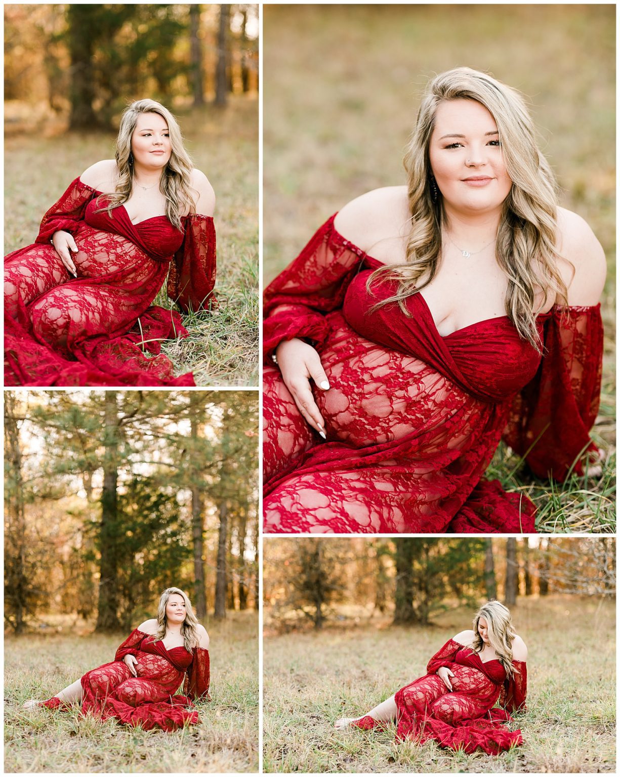 Woodsy Maternity Session Hailey 