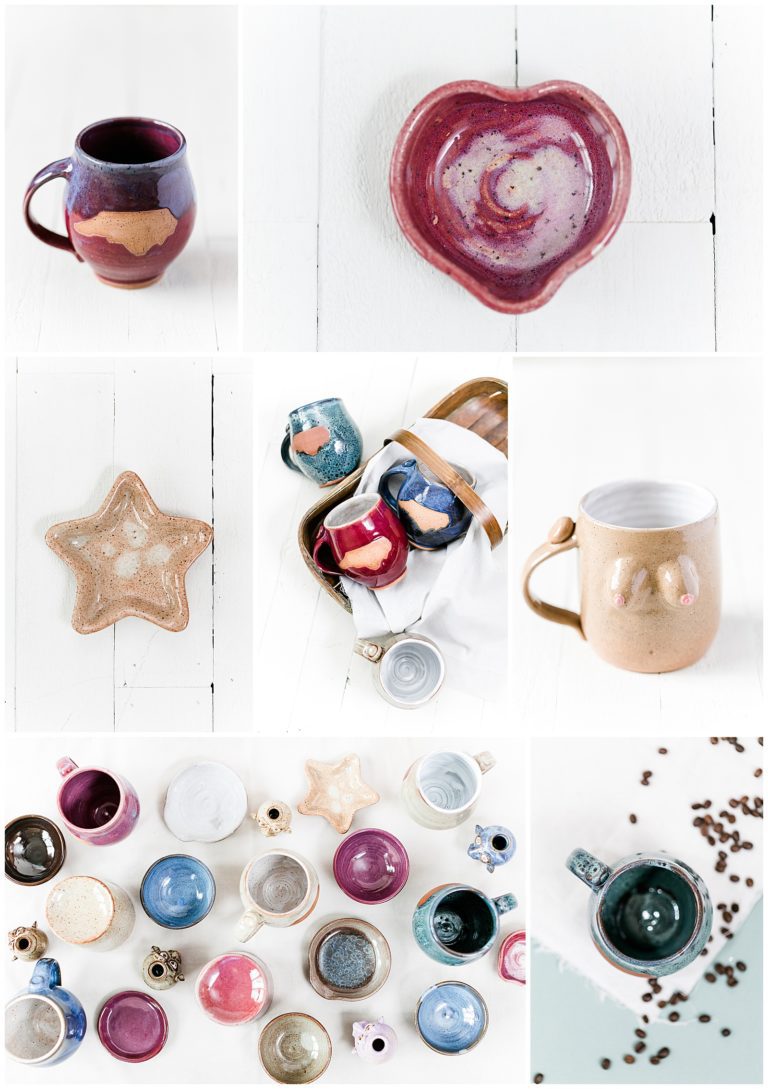 Pottery Product Photography Small Town Pottery